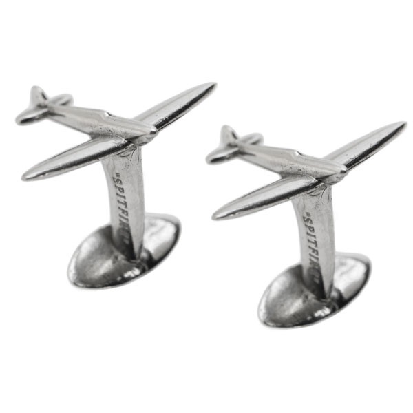 Made from real Supermarine Spitfire parts metal cufflinks formal wear premium gift